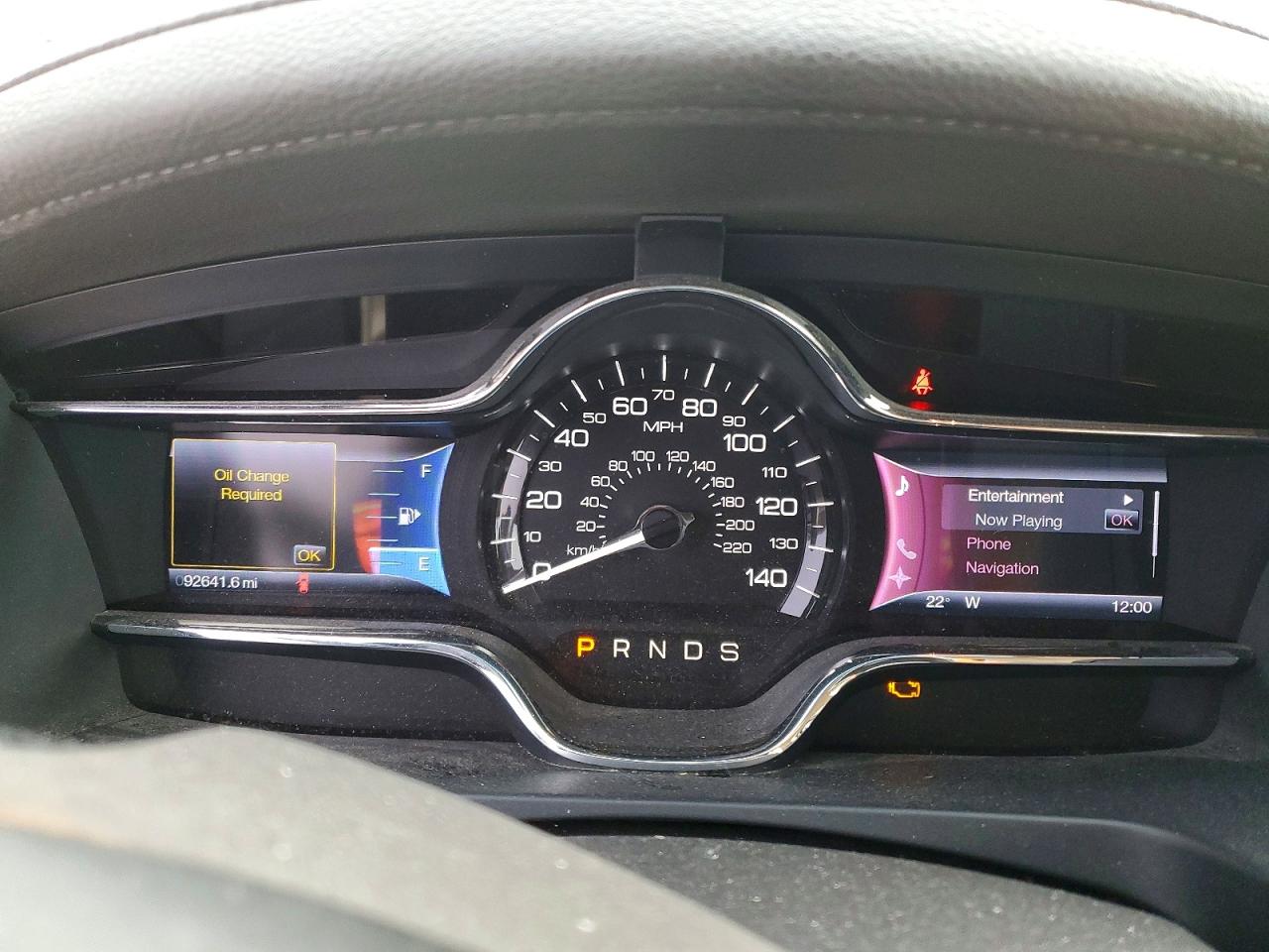 2013 LINCOLN MKS photo 17