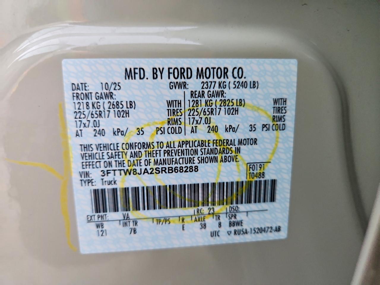 2025 FORD MAVERICK XLT photo 12