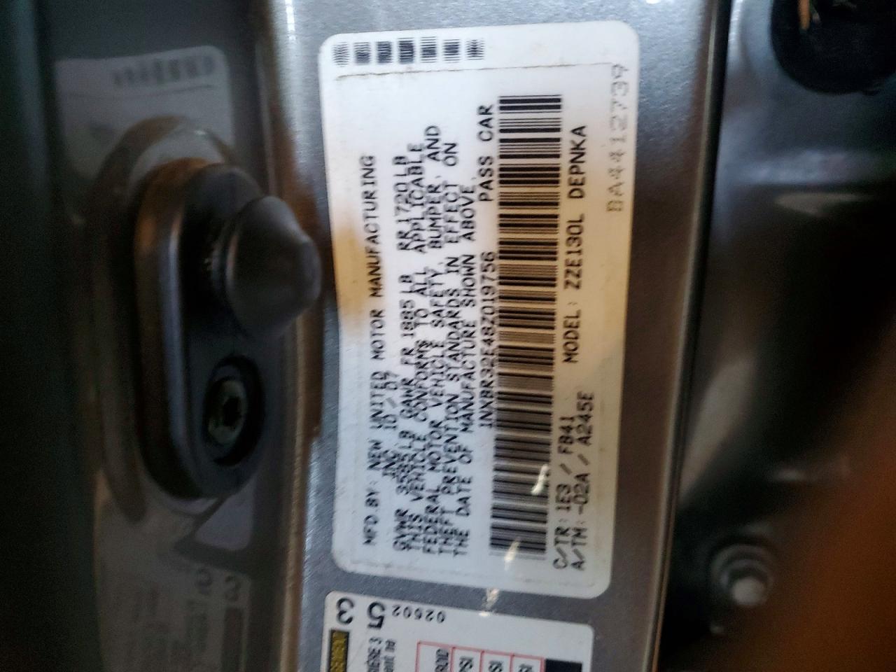 2008 TOYOTA COROLLA CE photo 13