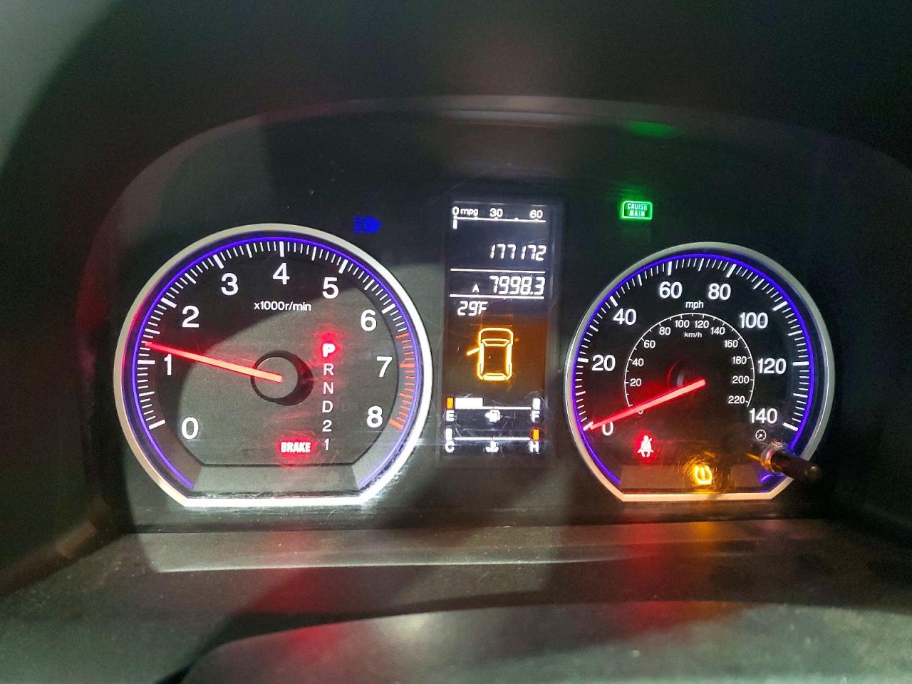 2008 HONDA CR-V EXL photo 9