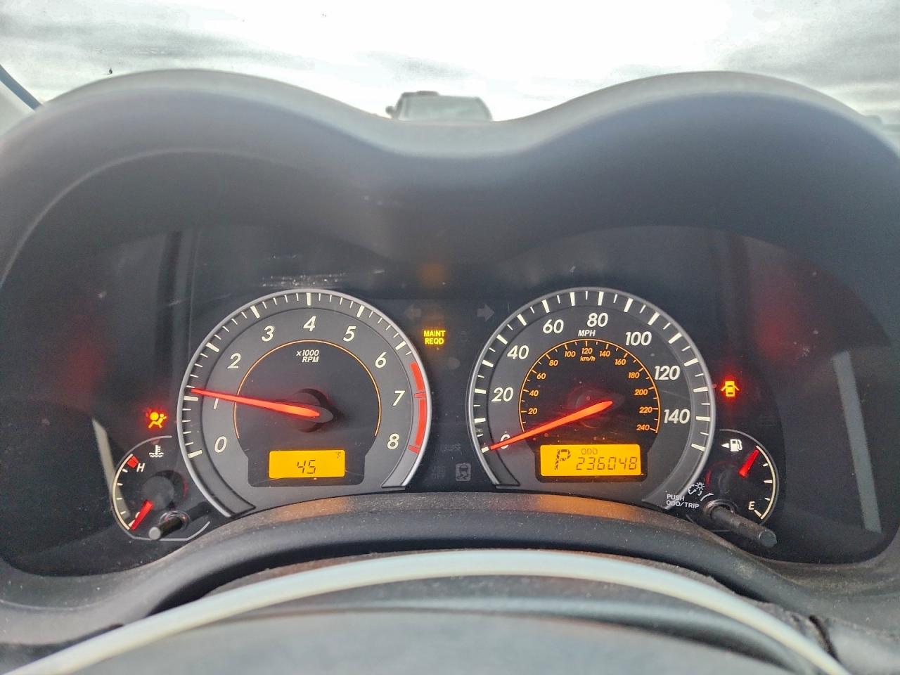 2010 TOYOTA COROLLA BASE photo 9