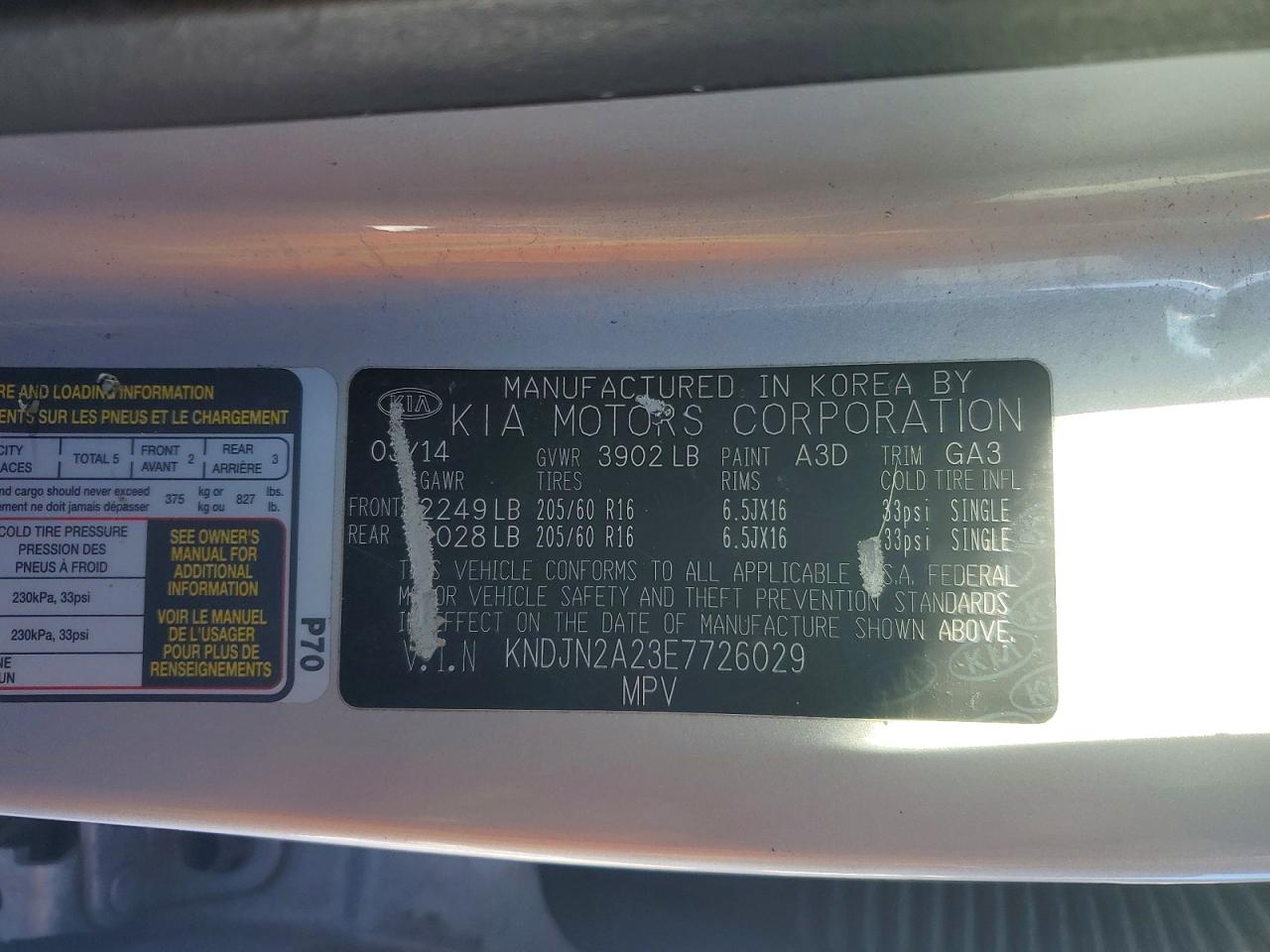 2014 KIA SOUL photo 37