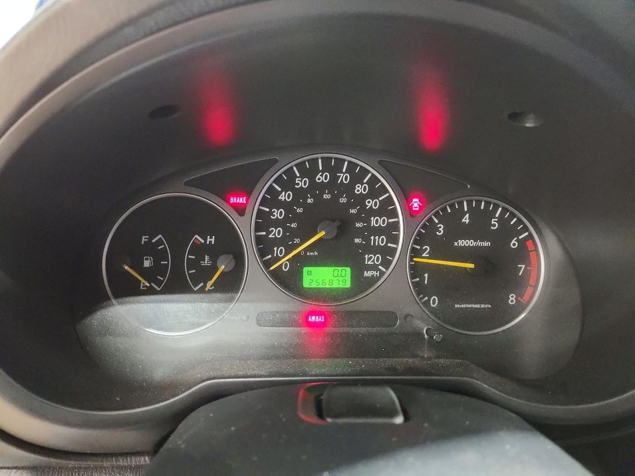 2002 SUBARU IMPREZA RS photo 9