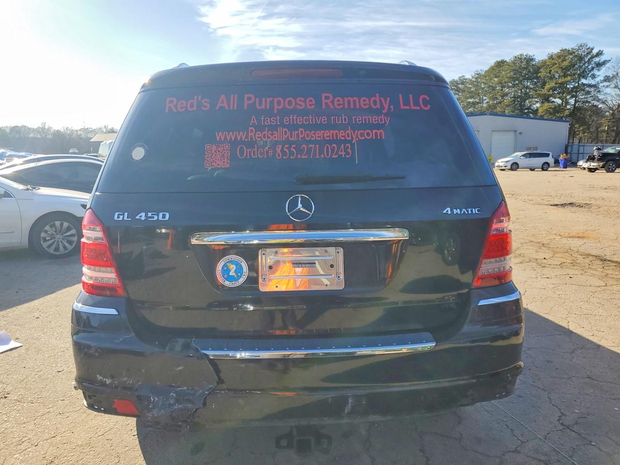 2012 MERCEDES-BENZ GL 450 4MATIC photo 11