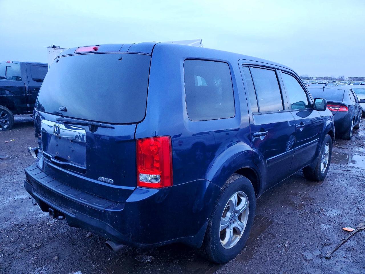 2015 HONDA PILOT EXL photo 5