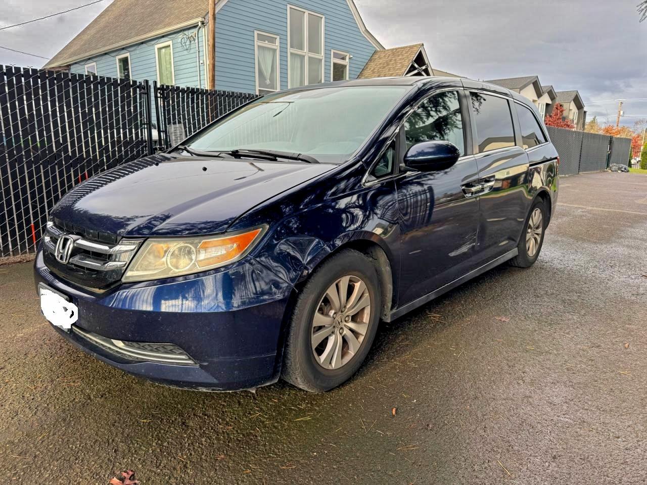 2014 HONDA ODYSSEY EXL photo 2