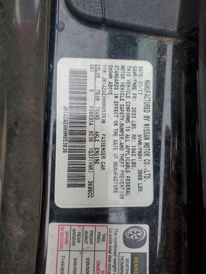 2017 NISSAN 370Z BASE photo 23