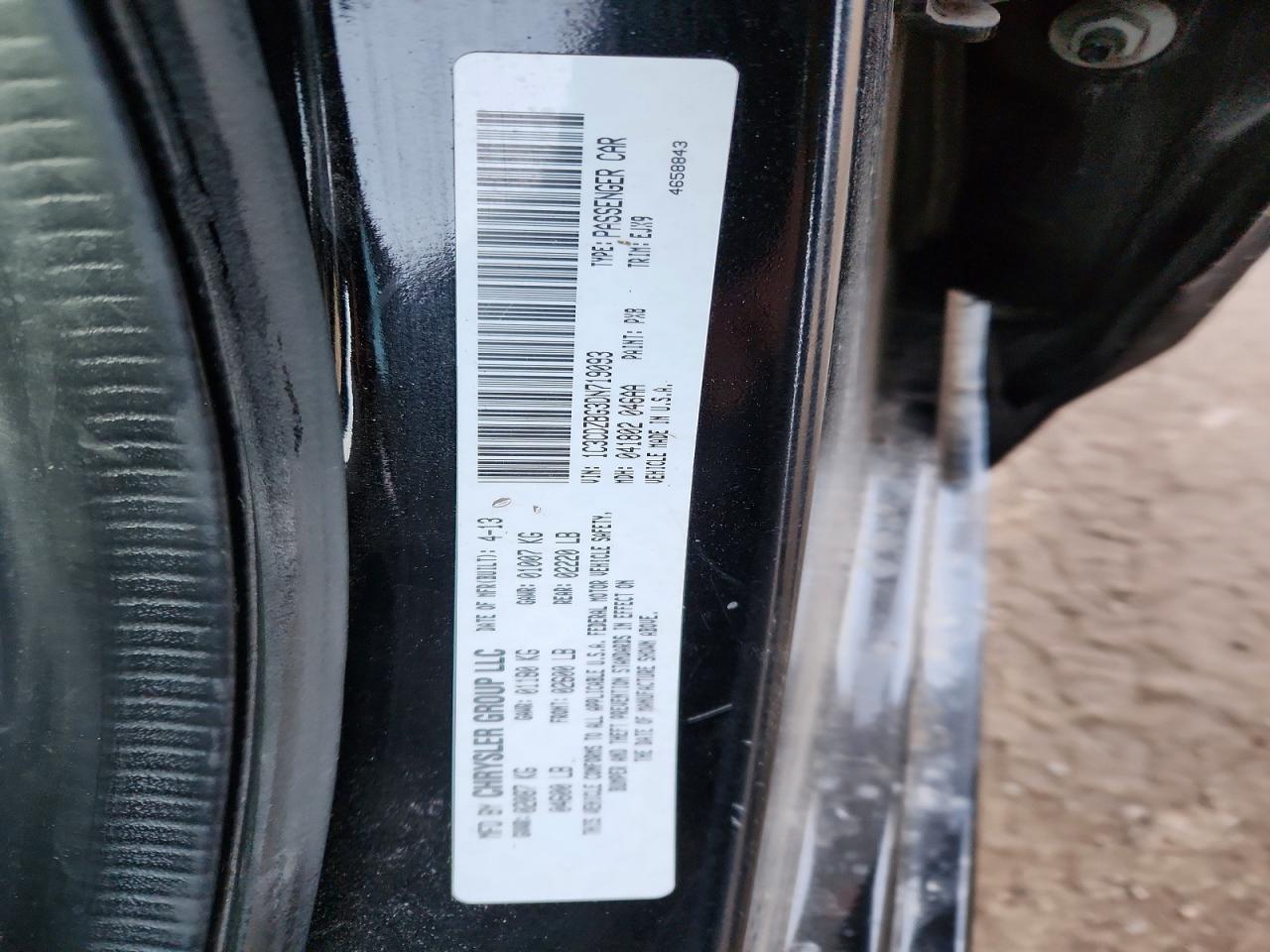 2013 DODGE AVENGER R/T photo 12