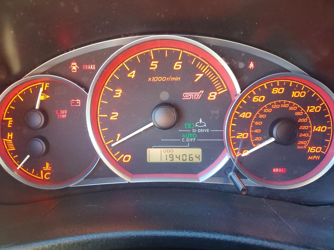 2008 SUBARU IMPREZA WRX STI photo 9