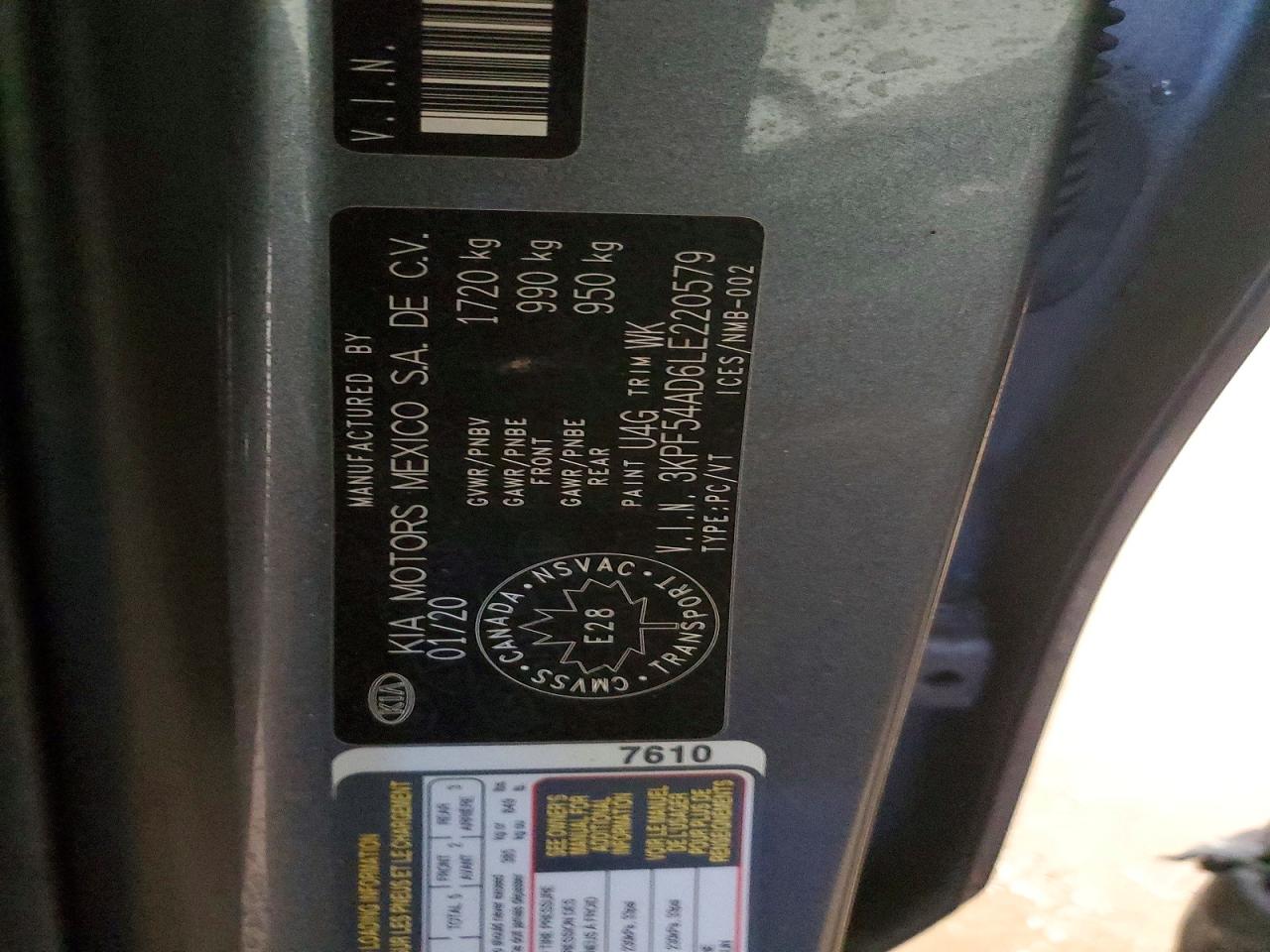 2020 KIA FORTE EX photo 13