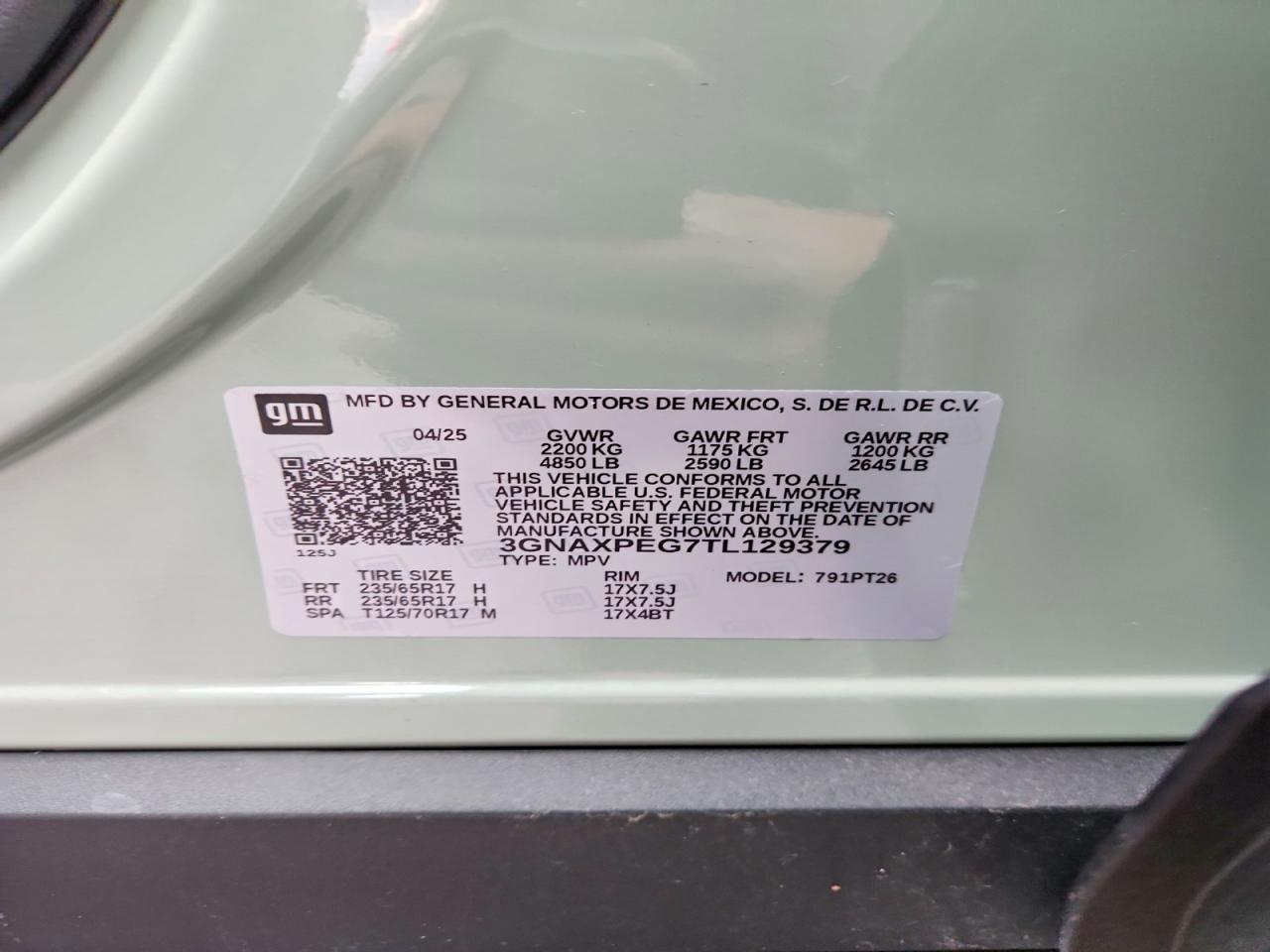 2026 CHEVROLET EQUINOX LT photo 13
