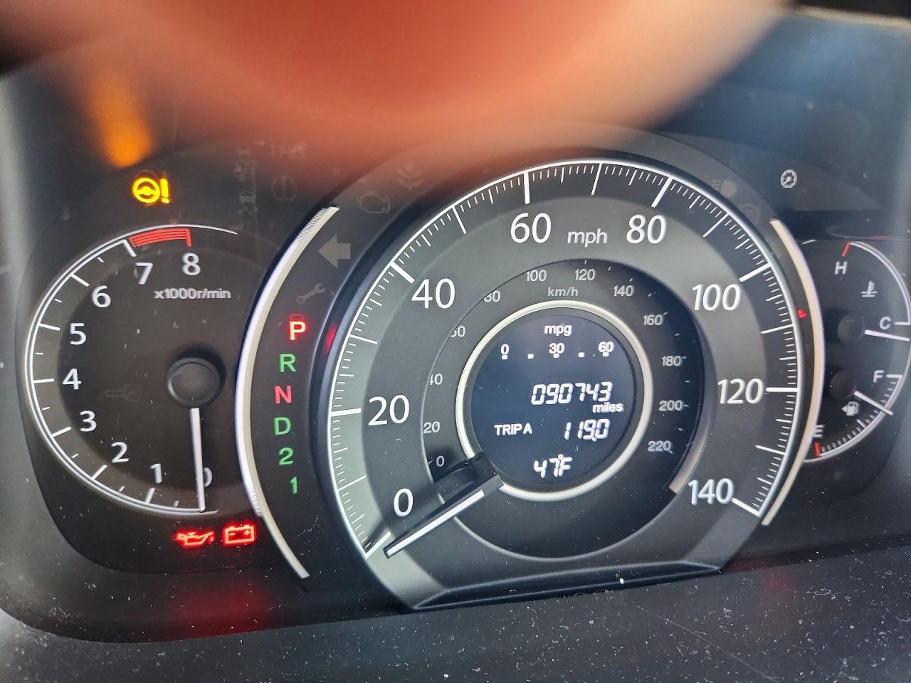 2013 HONDA CR-V EX photo 9