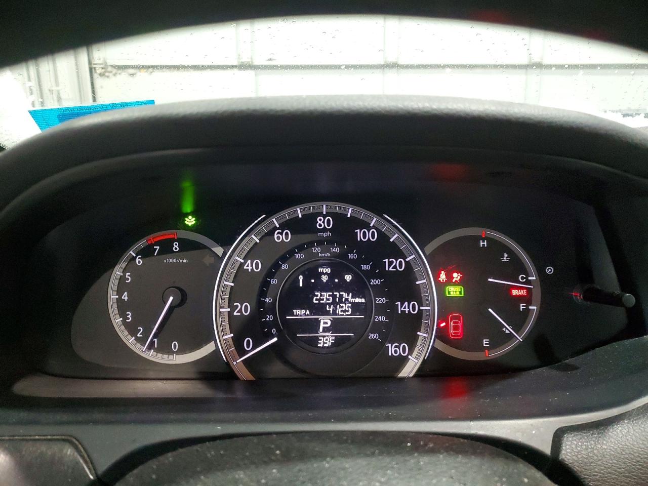 2015 HONDA ACCORD EXL photo 9