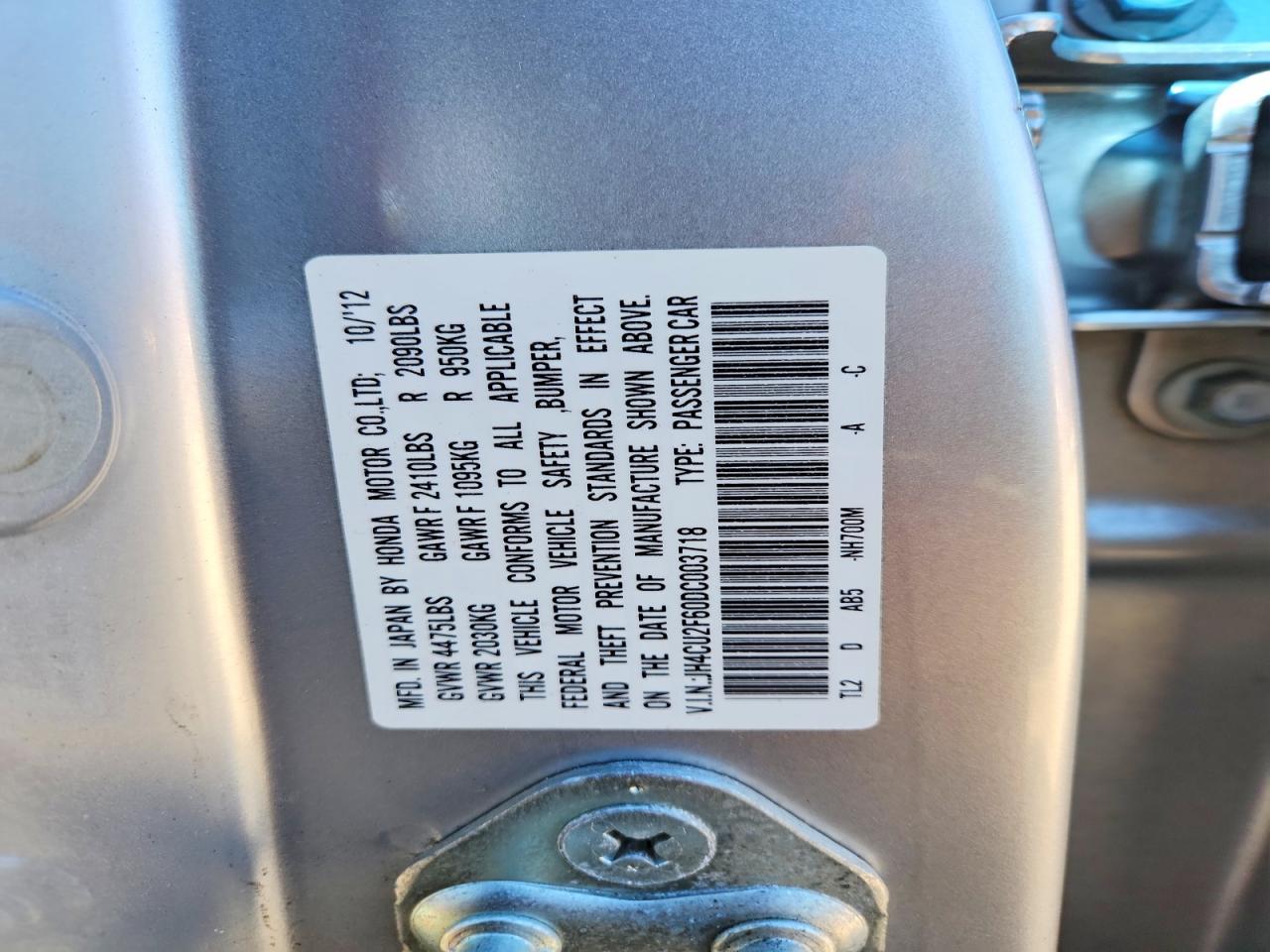 2013 ACURA TSX TECH photo 13
