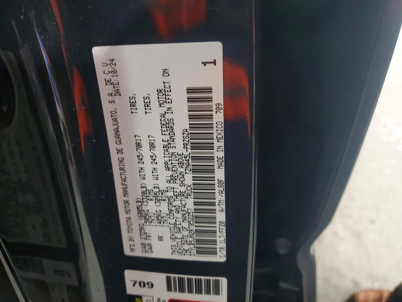 2024 TOYOTA TACOMA DOUBLE CAB photo 12