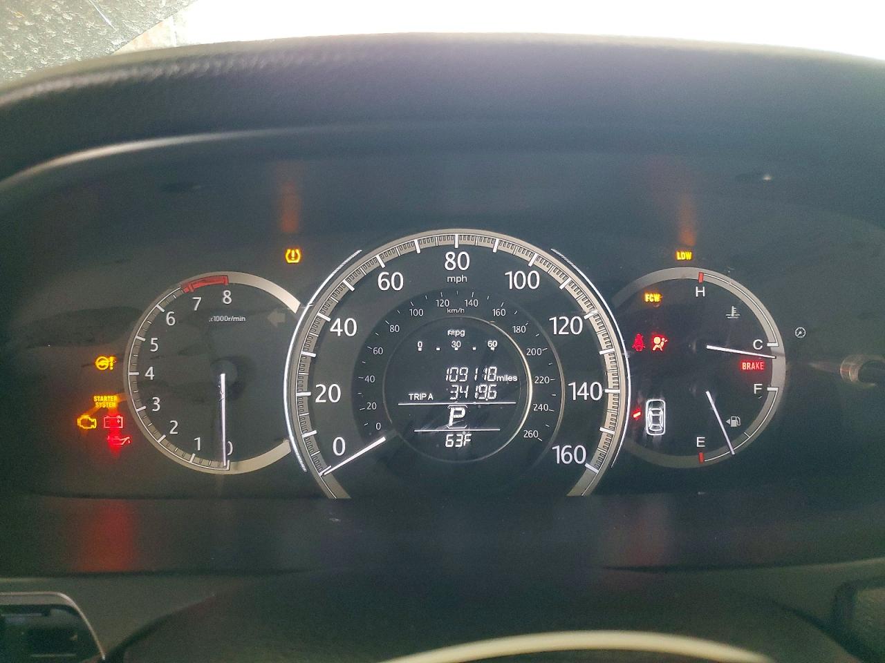 2013 HONDA ACCORD EXL photo 9