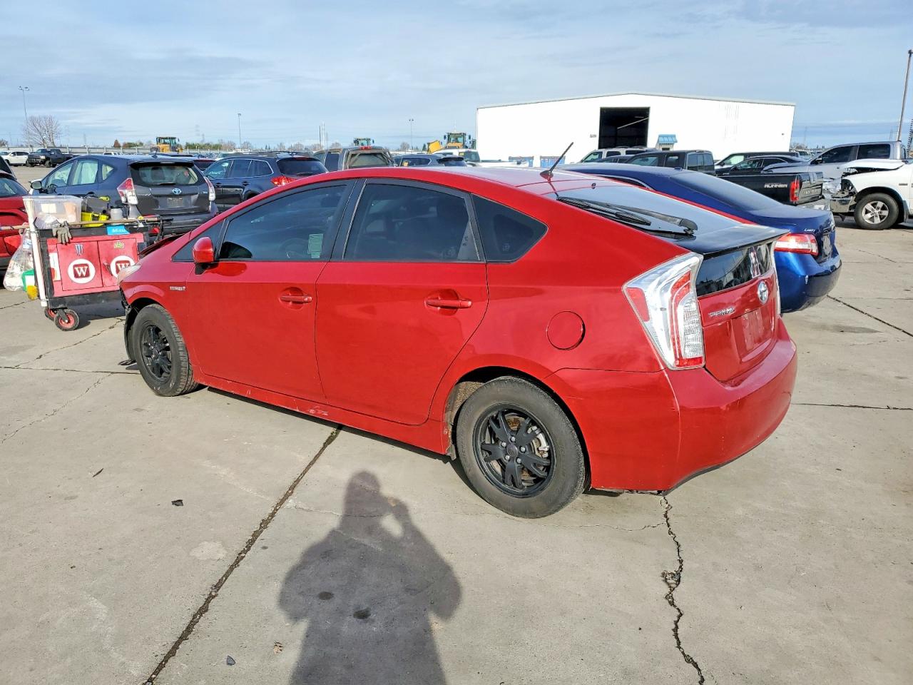 2015 TOYOTA PRIUS photo 2