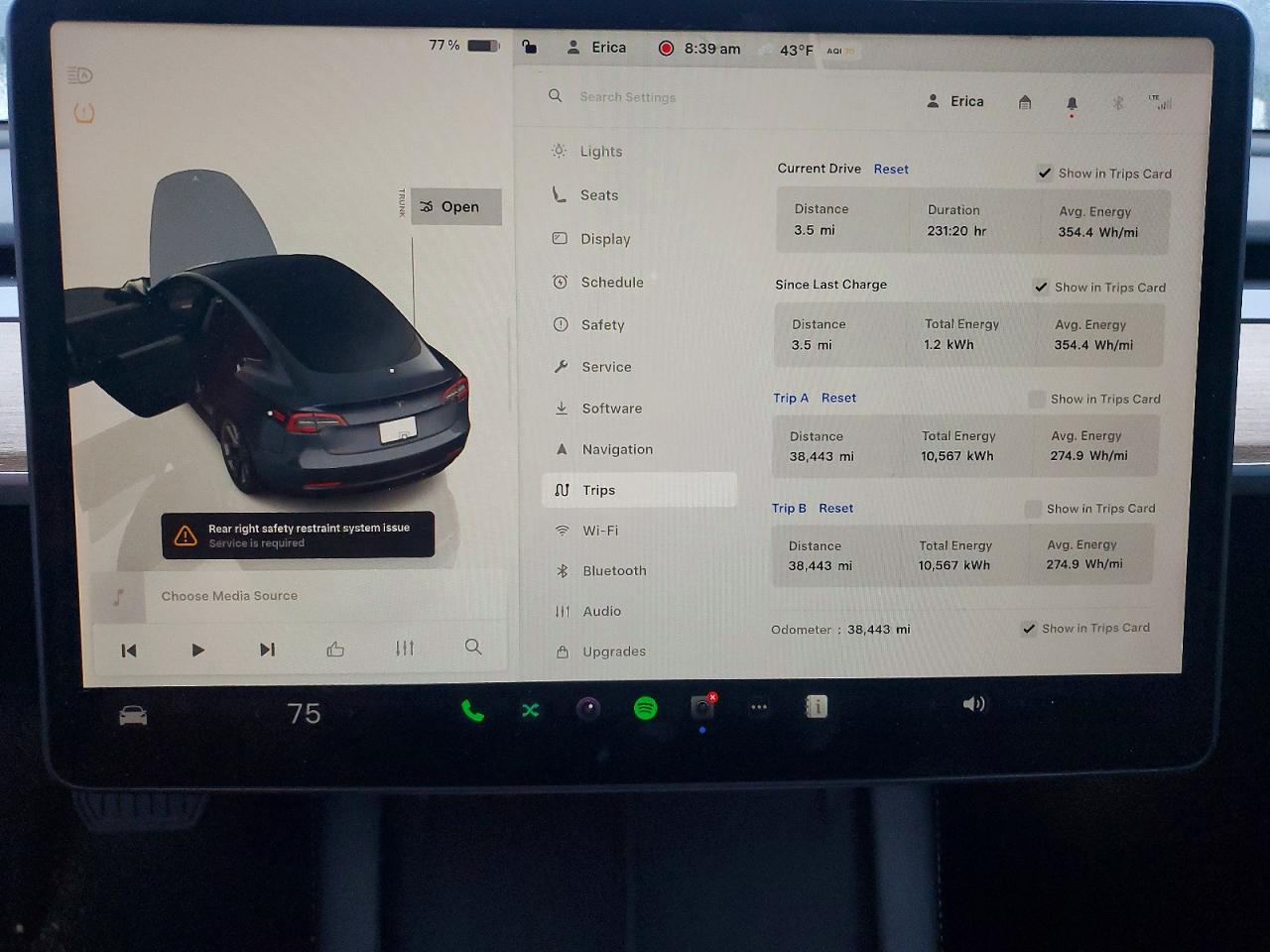 2022 TESLA MODEL 3 photo 9