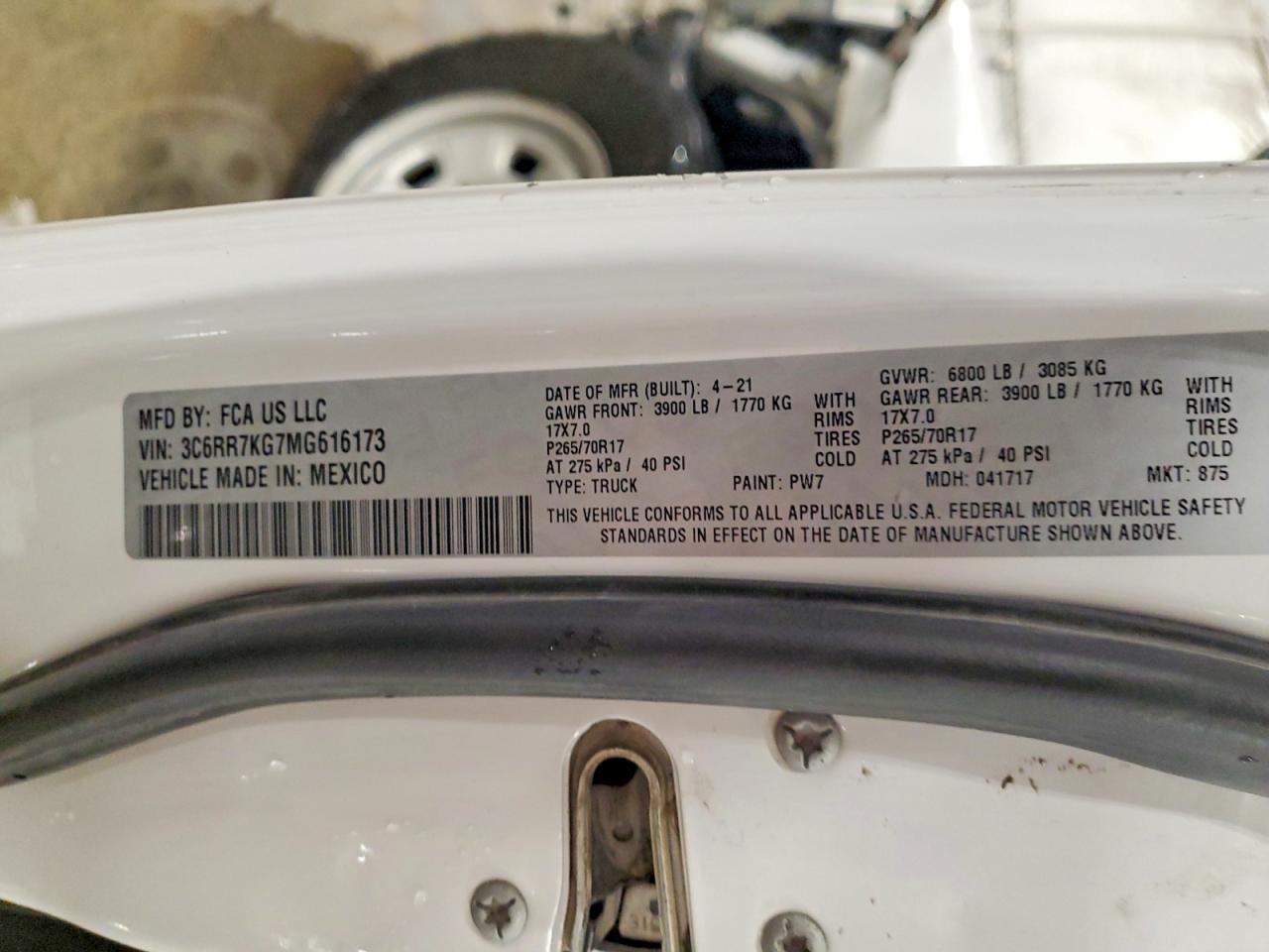 2021 RAM 1500 CLASSIC TRADESMAN photo 12