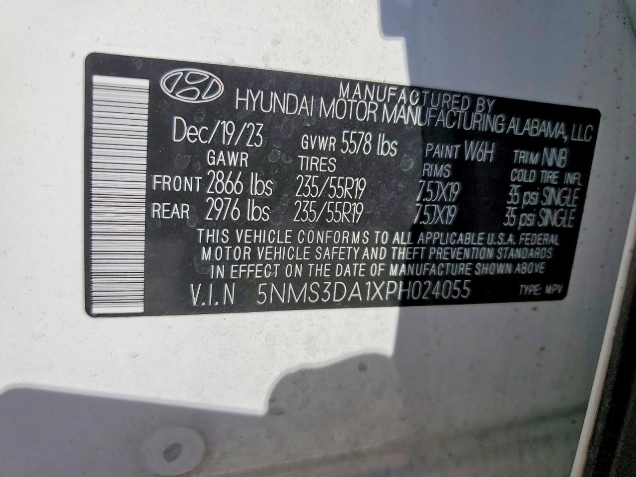 2023 HYUNDAI SANTA FE SEL PREMIUM photo 23