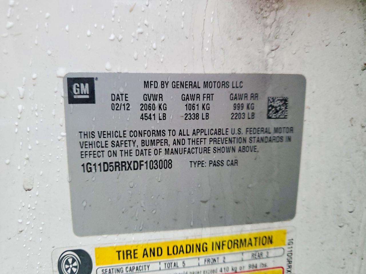2013 CHEVROLET MALIBU 1LT photo 25