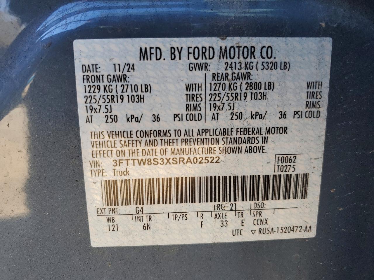 2025 FORD MAVERICK LARIAT photo 25