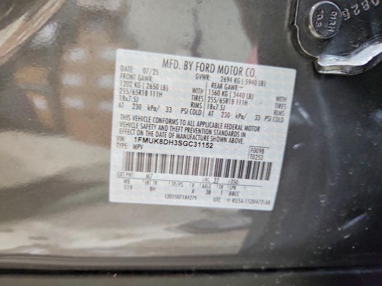 2025 FORD EXPLORER ACTIVE photo 13