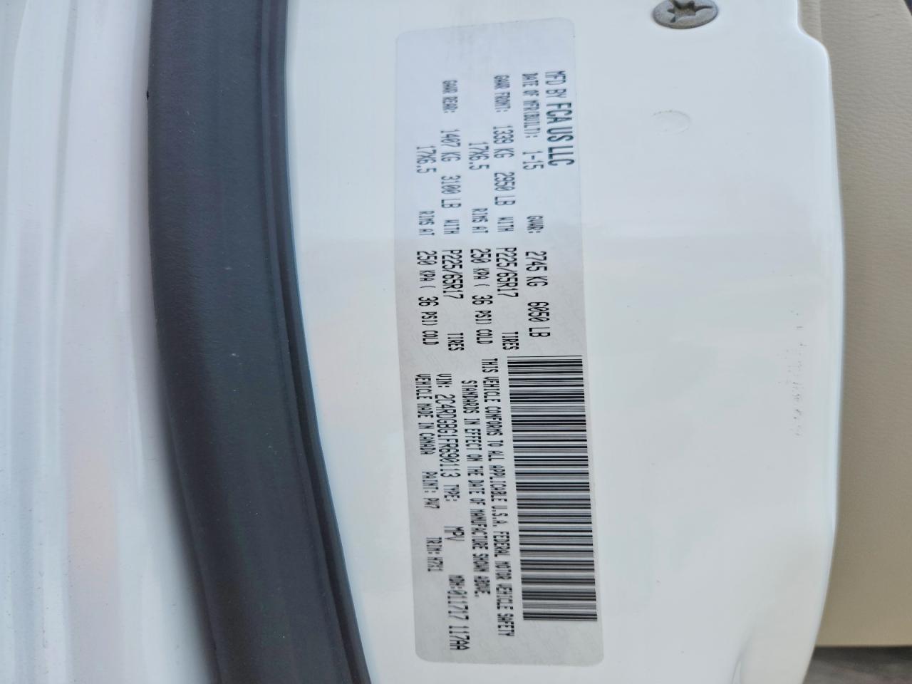 2015 DODGE GRAND CARAVAN SE photo 13