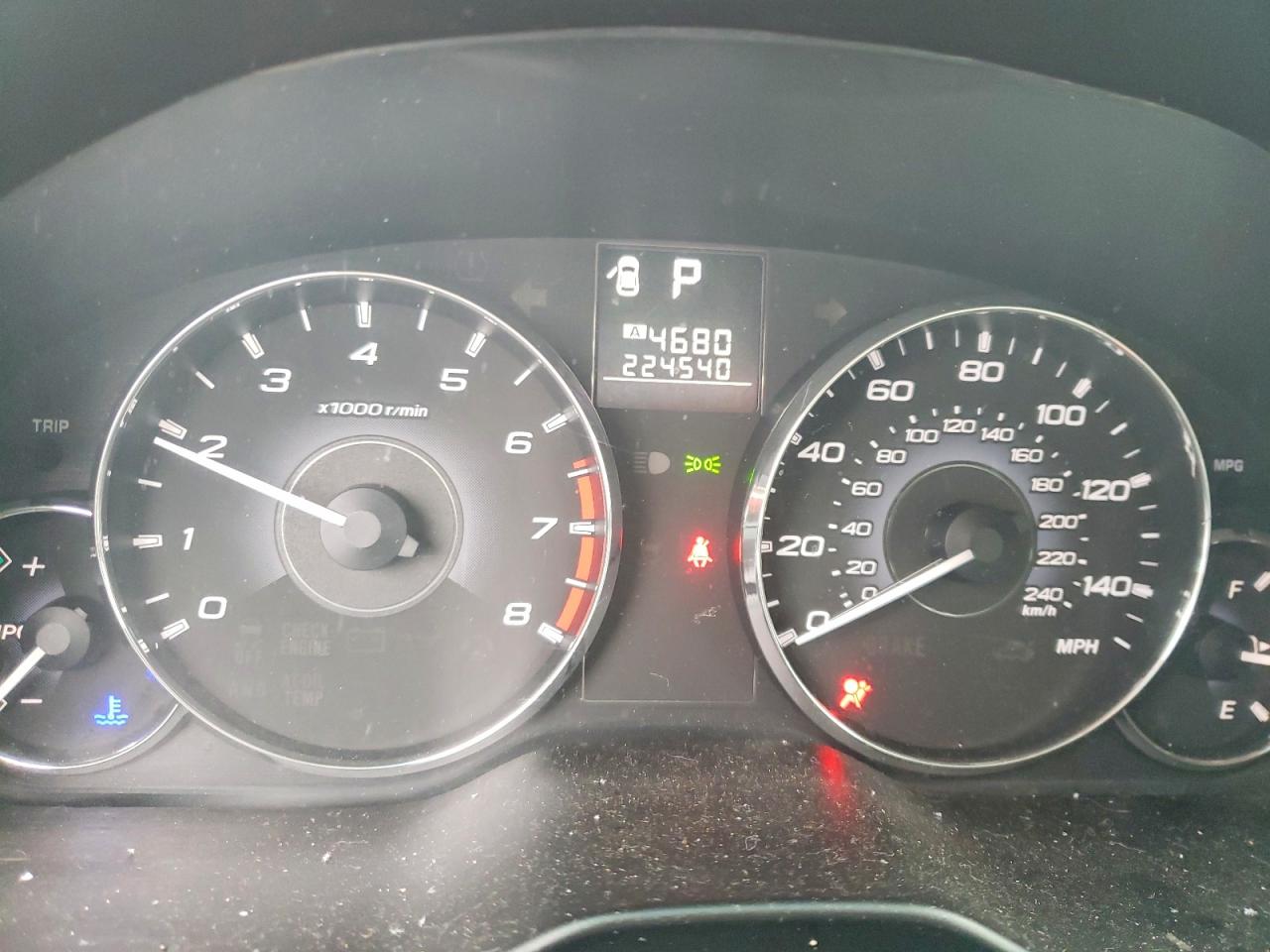 2012 SUBARU OUTBACK 2.5I LIMITED photo 9