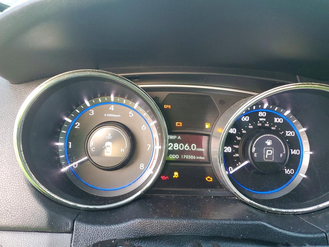 2012 HYUNDAI SONATA GLS photo 9