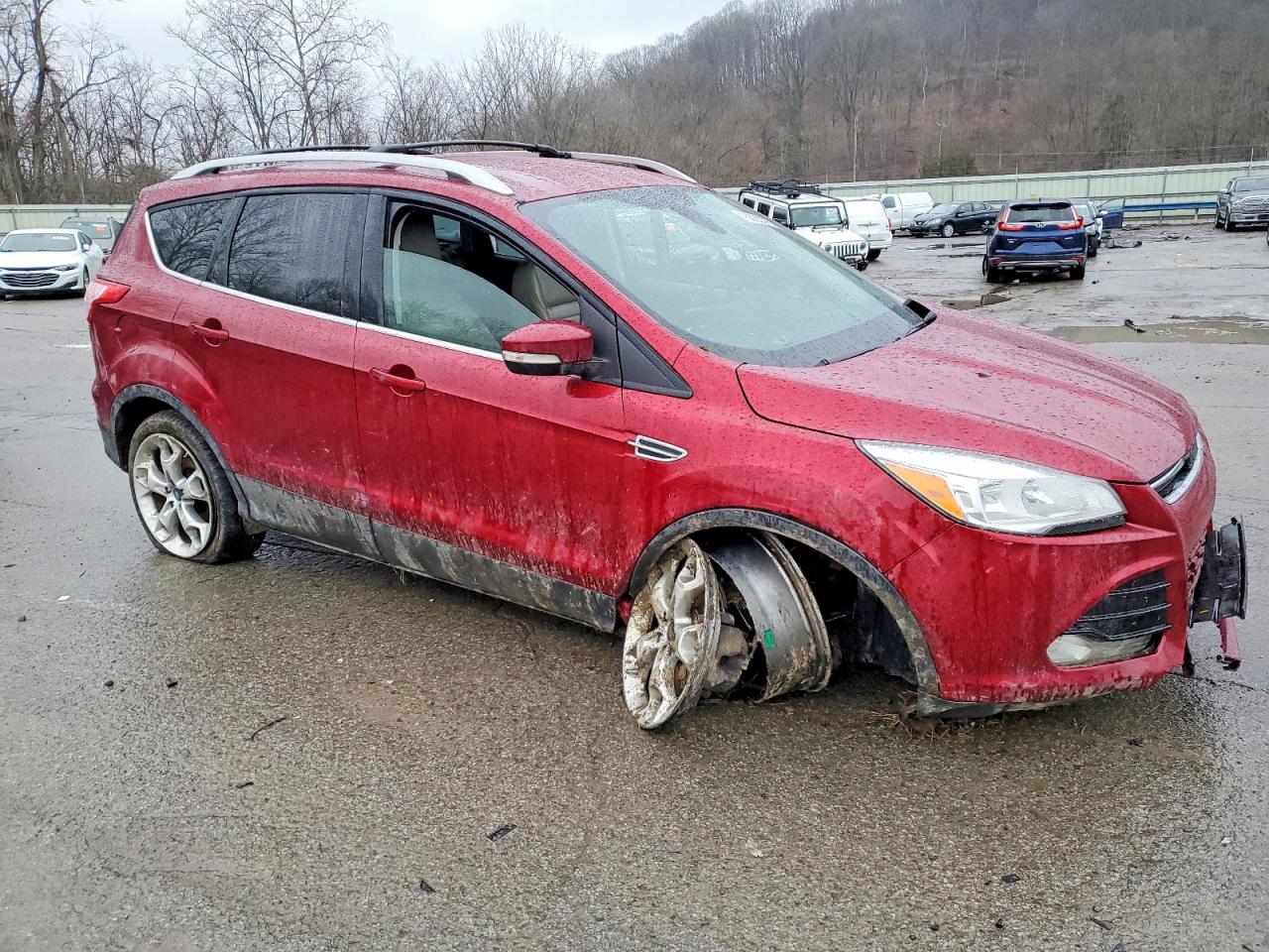 2014 FORD ESCAPE TITANIUM photo 4