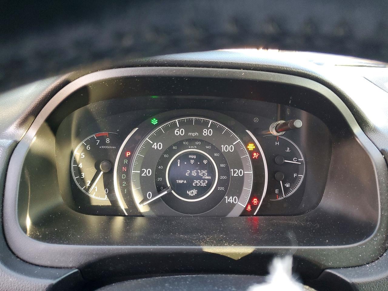 2012 HONDA CR-V EXL photo 9