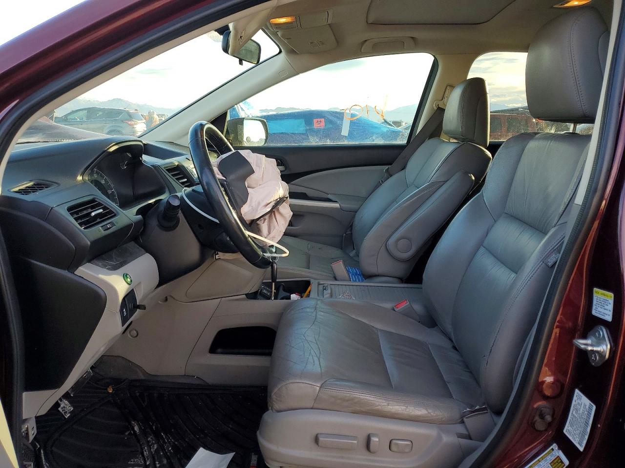 2012 HONDA CR-V EXL photo 7