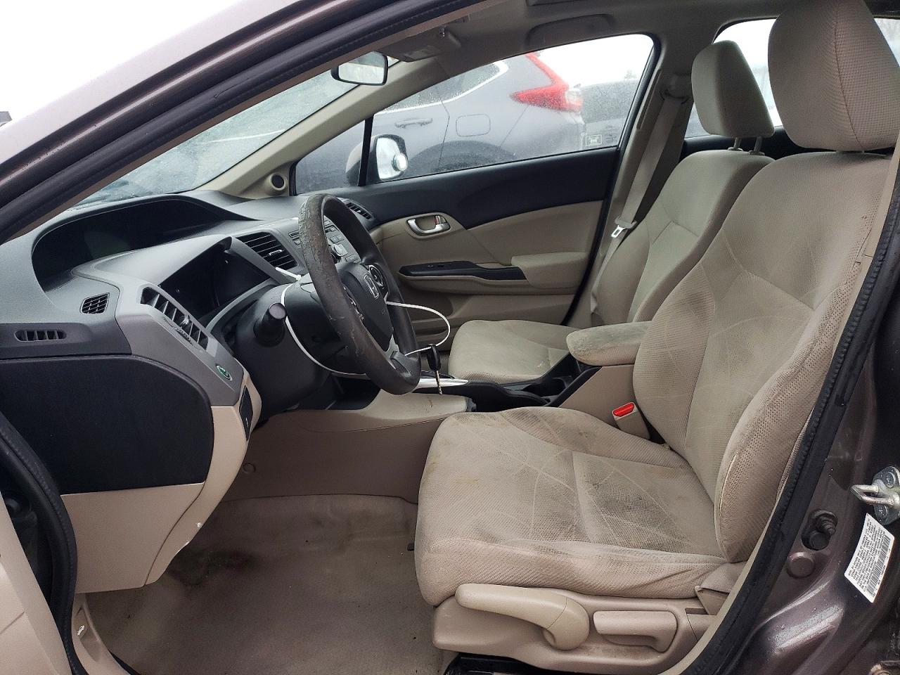 2012 HONDA CIVIC EX photo 7