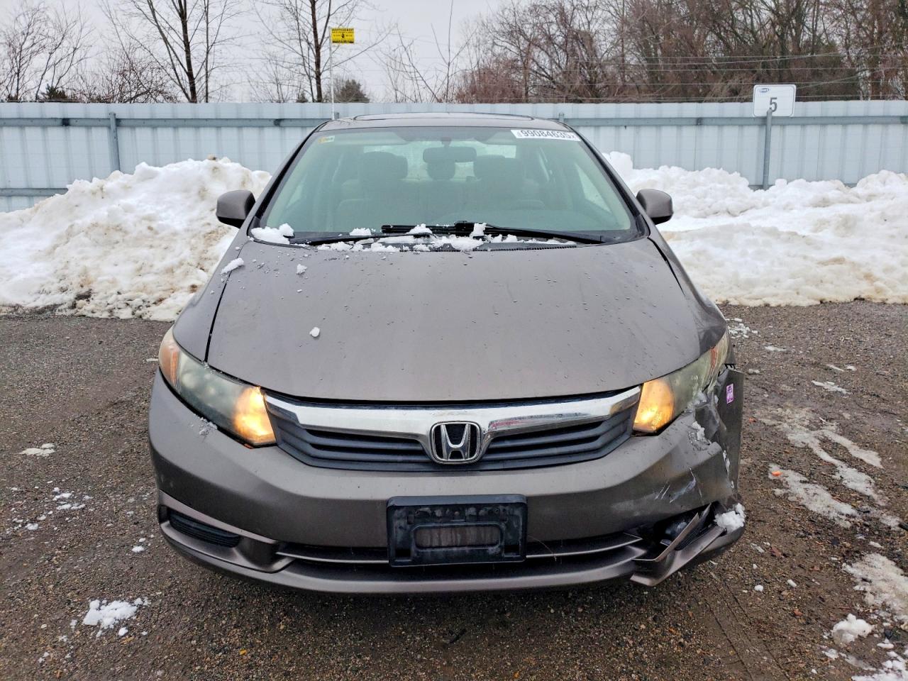 2012 HONDA CIVIC EX photo 5