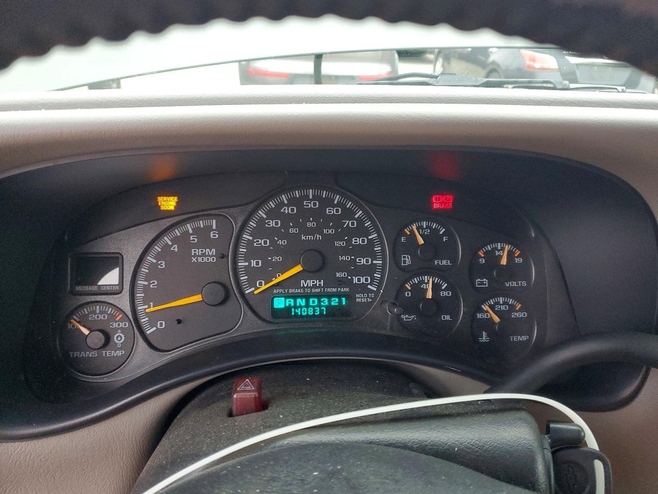 2001 CHEVROLET SUBURBAN K2500 photo 9