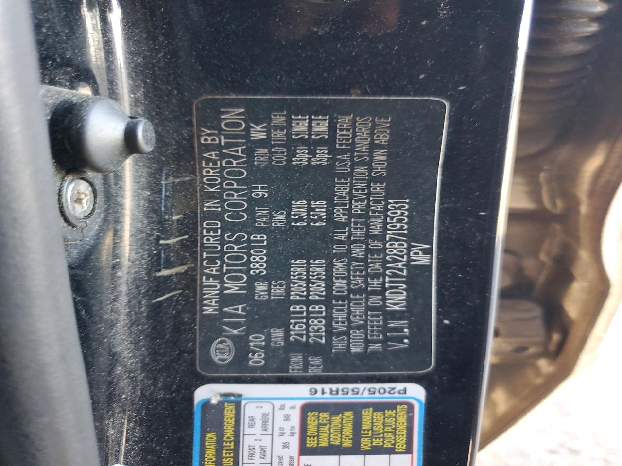 2011 KIA SOUL + photo 13