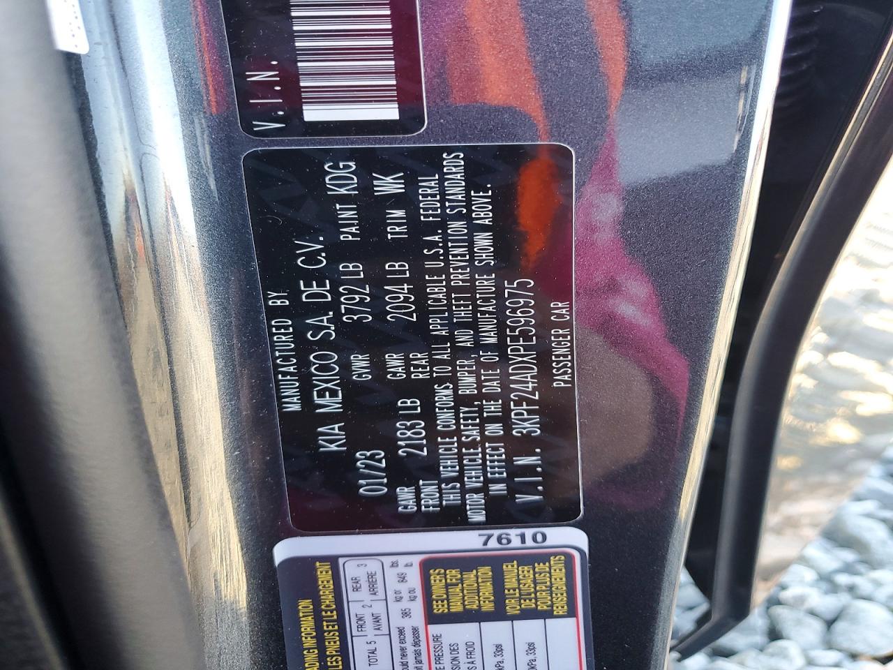 2023 KIA FORTE LX photo 23