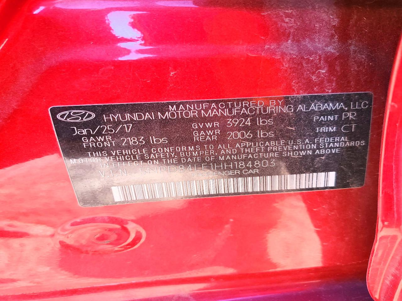 2017 HYUNDAI ELANTRA SE photo 12