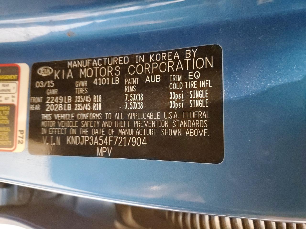 2015 KIA SOUL + photo 13