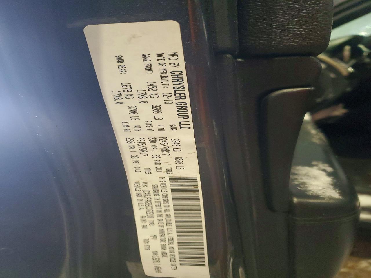 2014 JEEP GRAND CHEROKEE LAREDO photo 49