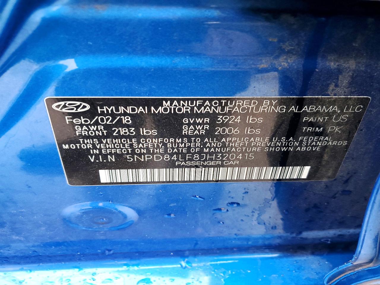 2018 HYUNDAI ELANTRA SEL photo 12