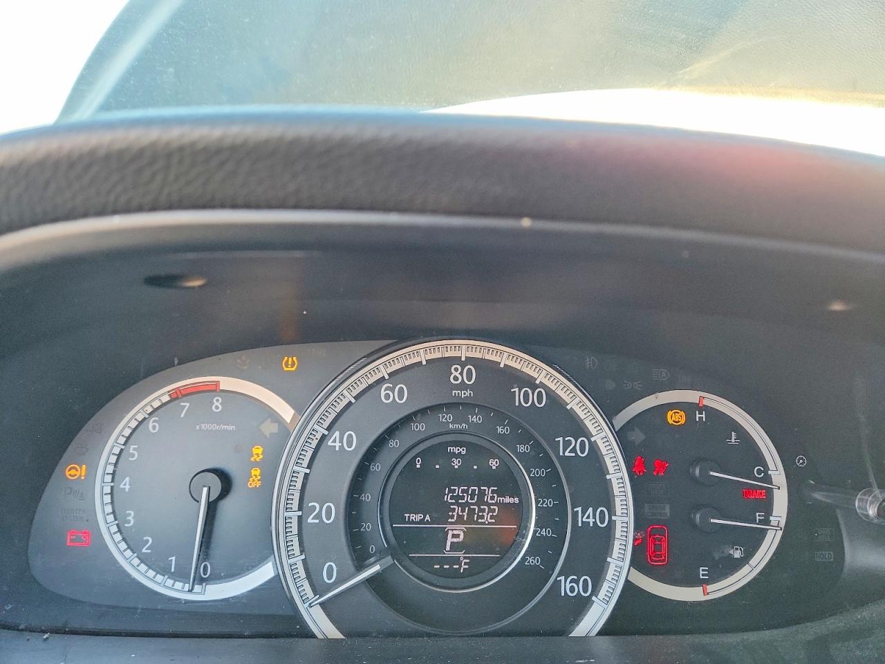2015 HONDA ACCORD EX photo 9