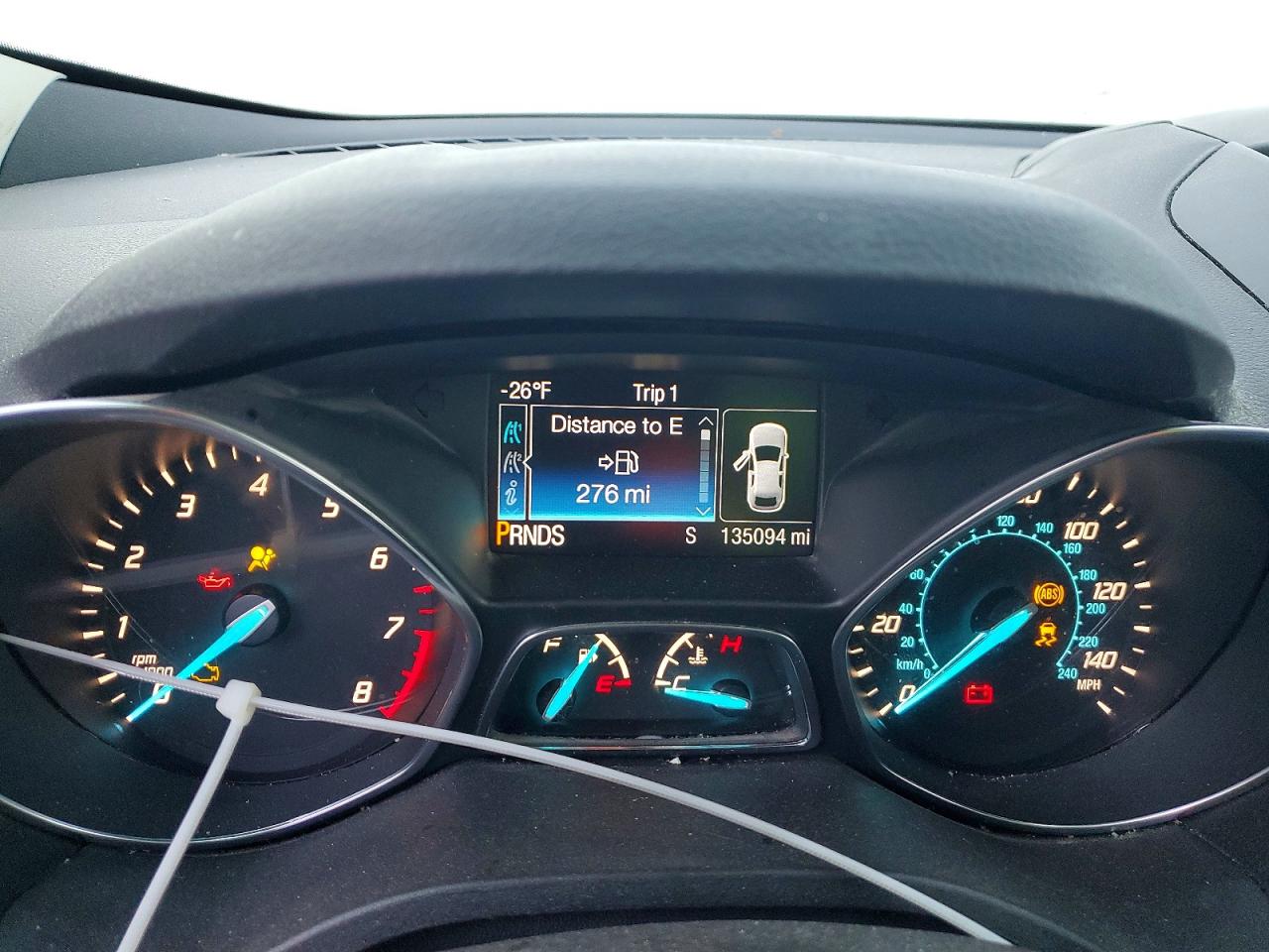 2016 FORD ESCAPE S photo 9