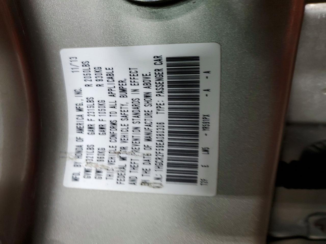 2014 HONDA ACCORD SPORT photo 12