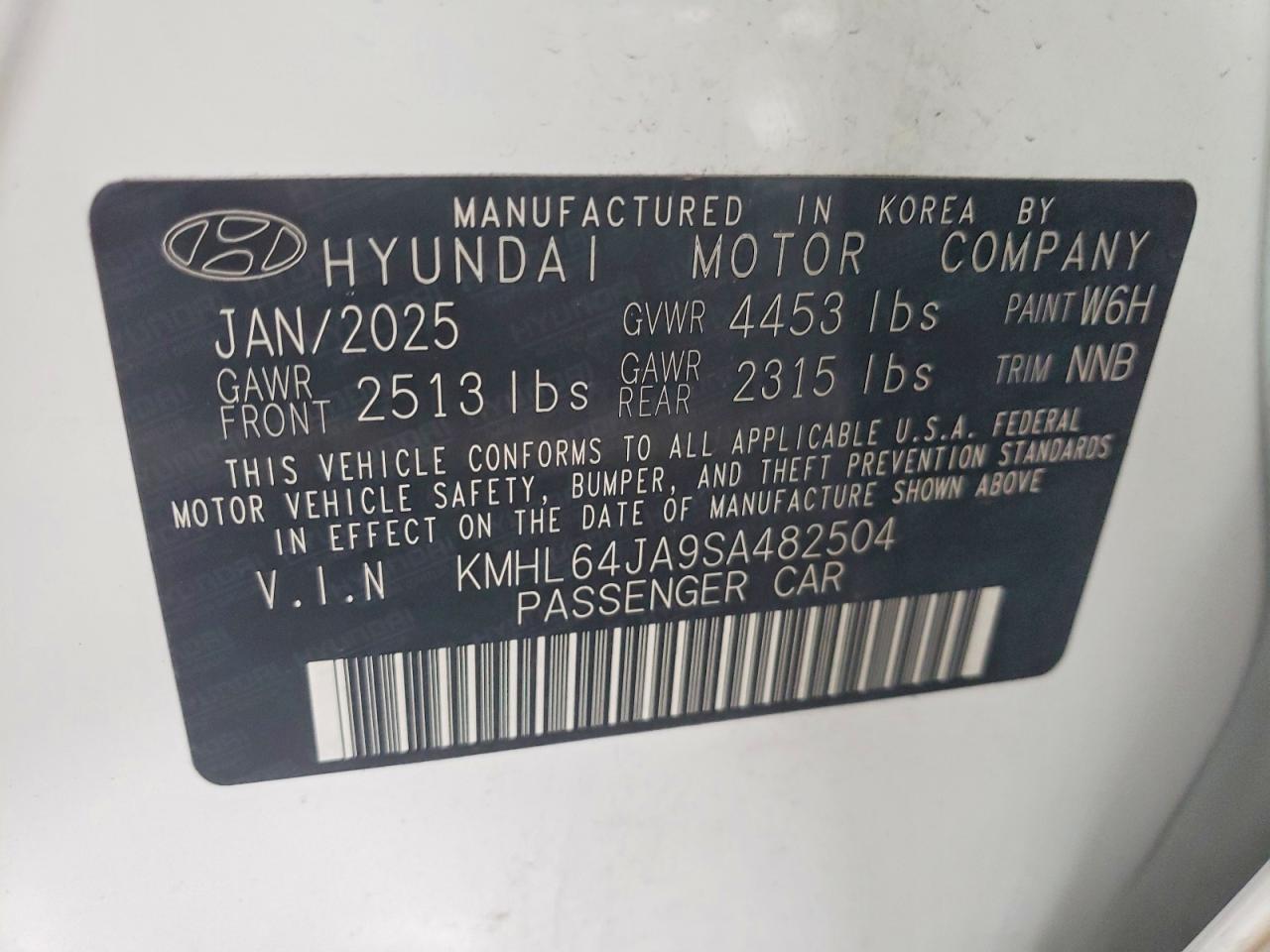 2025 HYUNDAI SONATA SEL photo 13