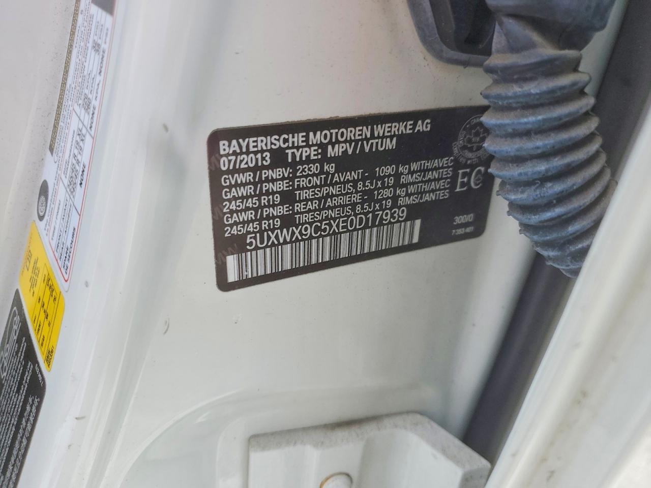 2014 BMW X3 XDRIVE28I photo 25