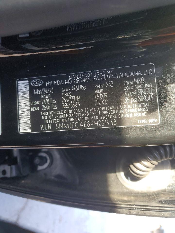 2023 HYUNDAI TUCSON SEL photo 13