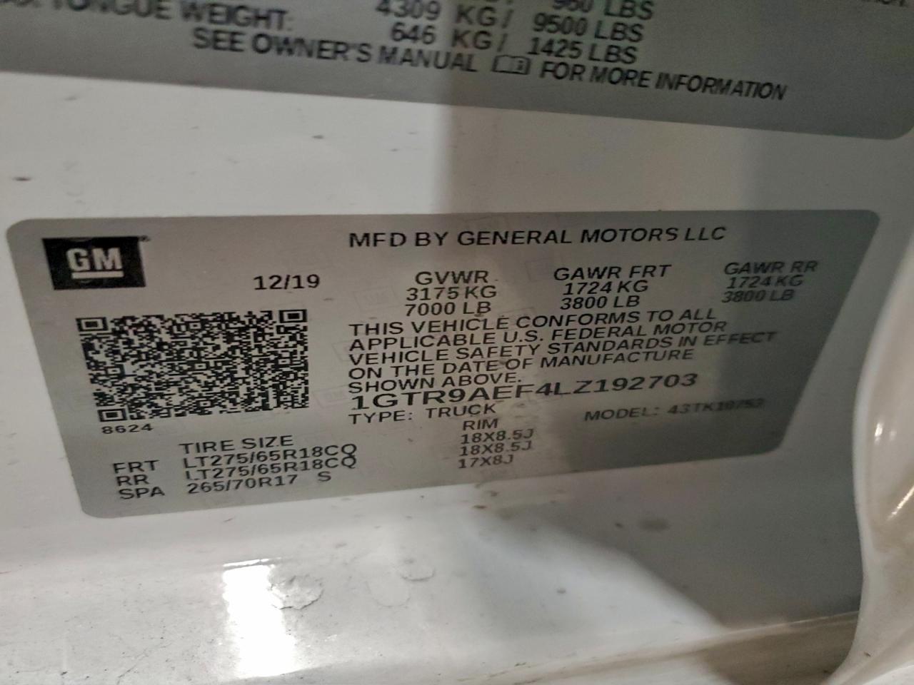 2020 GMC SIERRA K1500 photo 13