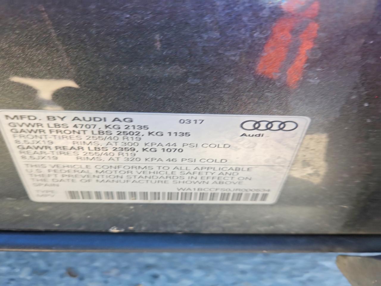 2018 AUDI Q3 PREMIUM photo 13